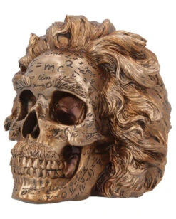 Albert Einstein Totenschädel 21cm -Karneval-Universe albert einstein totenkopf albert einstein totenschaedel albert einstein skull 54562 03