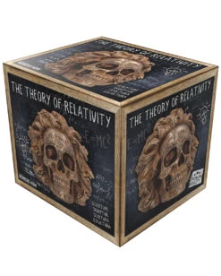 Albert Einstein Totenschädel 21cm -Karneval-Universe albert einstein totenkopf albert einstein totenschaedel albert einstein skull 54562 07