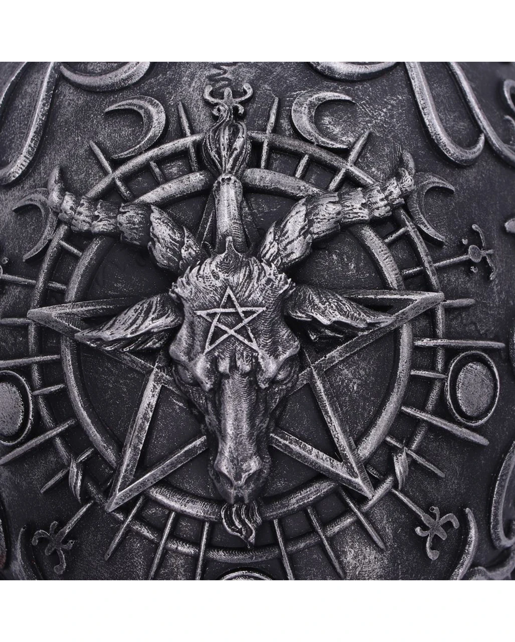 Baphomet's Worship Totenschädel 19,5cm 6 Baphomet's Worship Totenschädel 19,5cm – Bild 6