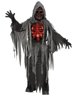 Glühender Gevatter Tod Kinderkostüm
