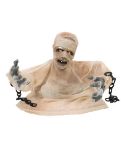 Mumie Halloween Animatronic 40cm 8 Mumie Halloween Animatronic 40cm -Karneval-Universe groundbreaker mumie animatronic 40cm halbierte mumie halloween dekofigur animated mummy 36298 04