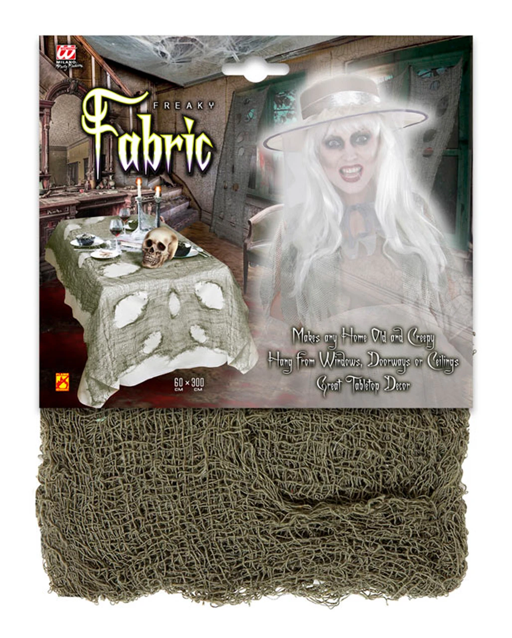 Halloween Lumpenstoff Grün 3 Halloween Lumpenstoff Grün – Bild 3