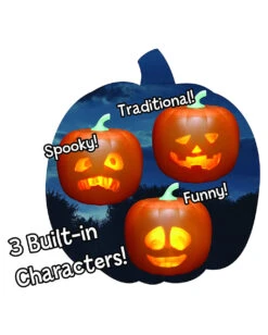 Jabberin Jack Animierter Halloween Kürbis -Karneval-Universe jabberin jack sprechender halloween kuerbis jabberin jack animated halloween pumpkin halloween deko und halloween animatronics 51656 3