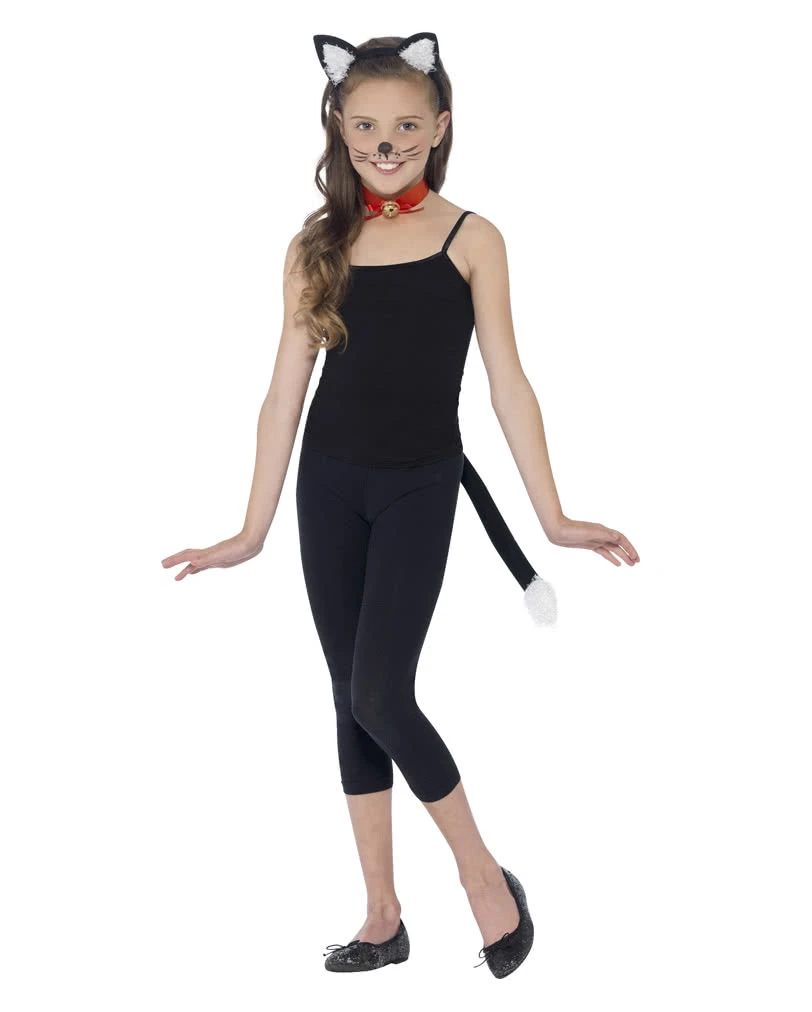 Katzenkostüm Set Für Kinder 3-teilig 1 Katzenkostüm Set Für Kinder 3-teilig