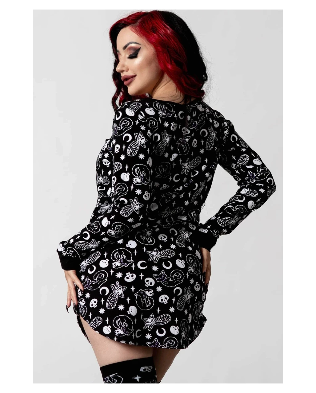 KILLSTAR Purr Off Schlafkleid 2 KILLSTAR Purr Off Schlafkleid – Bild 2