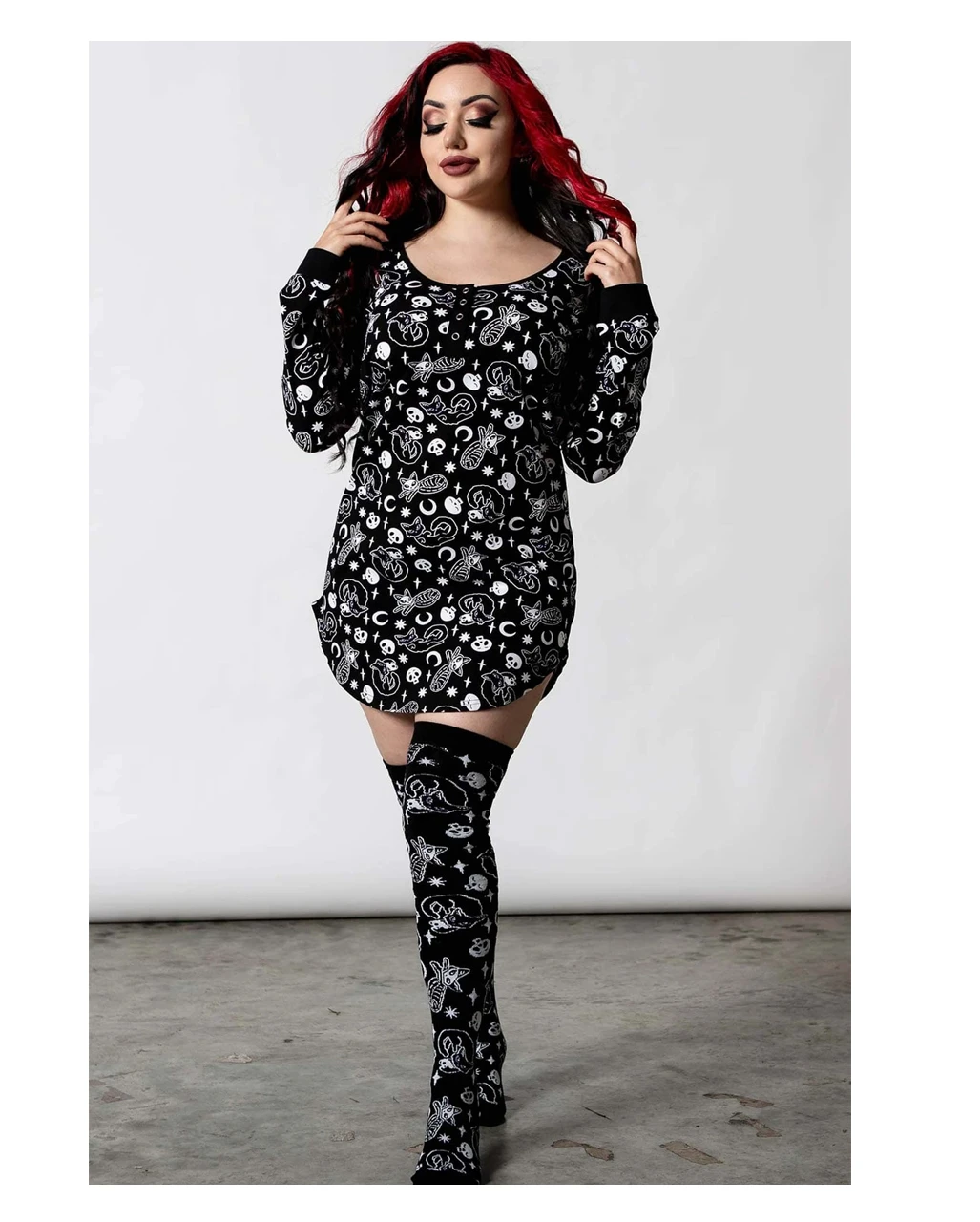 KILLSTAR Purr Off Schlafkleid 4 KILLSTAR Purr Off Schlafkleid – Bild 4
