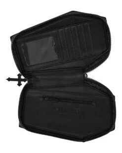 Vampir´s Kiss Sarg Geldbeutel KILLSTAR -Karneval-Universe killstar vampirs kiss sarg geldboerse killstar vampirs kiss coffin wallet gothic accessoire 51207 04