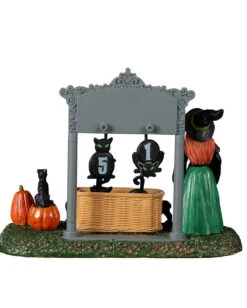 Lemax Spooky Town - Schwarzer Katzen Countdown 8 Lemax Spooky Town - Schwarzer Katzen Countdown -Karneval-Universe lemax spooky town black cat countdown halloween dekoration spooky town figuren kaufen 53839 04