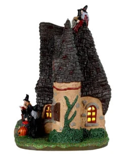 Lemax Spooky Town - Das Hexenhäuschen 5 Lemax Spooky Town - Das Hexenhäuschen -Karneval-Universe lemax spooky town the witchs cottage halloween deko hexenhaus spooky town gebaeude 53858 3