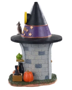 Lemax Spooky Town - Hexengebräu Kaffee -Karneval-Universe lemax spooky town witches brew coffee halloween dekoration spooky town building 53628 03