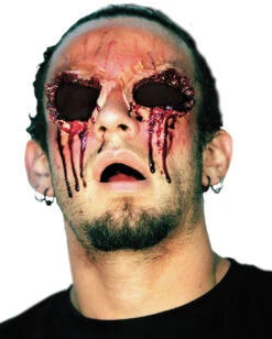 Ausgestochene Augen Latexwunde