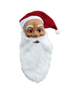 Nikolaus Maske Mit Rauschebart & Mütze