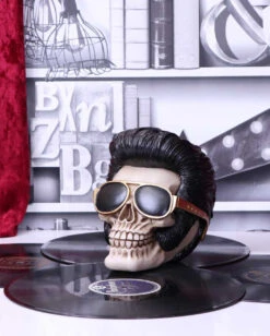 Rock 'n' Roll Totenschädel 17cm 13 Rock 'n' Roll Totenschädel 17cm -Karneval-Universe rock n roll totenkopf rock n roll totenschaedel rock n roll skull rockabilly wohnaccessoire 53392 07