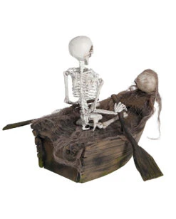 Skelett Im Boot Halloween Animatronic -Karneval-Universe ruderndes skelett im boot animatronic halloween skeleton animatronic halloween und horror deko 53957 3