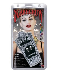 Scarecrow Vampirzähne Metallic Chrom