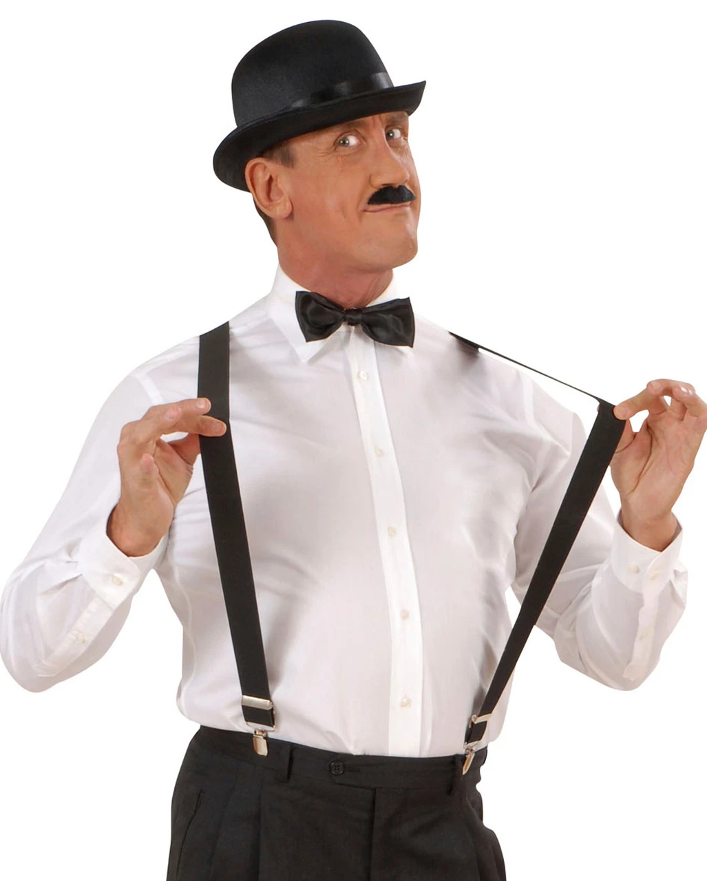 Schwarze Hosenträger 2 Schwarze Hosenträger – Bild 2