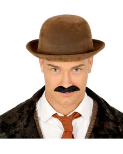 Selbstklebendes Schnauzbart Set 6 St. -Karneval-Universe selbstklebendes schnurrbart set 6 stueck self adhesive moustache set halloween bart klebe bart kostuem zubehoer 39117 1