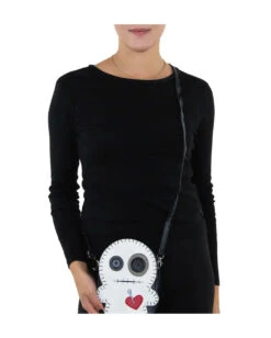 Voodoo Puppe Schultertasche Vinyl 5 Voodoo Puppe Schultertasche Vinyl -Karneval-Universe voodoo puppe umhaengetasche vinyl halloween handtasche voodoo doll bag 37578 3